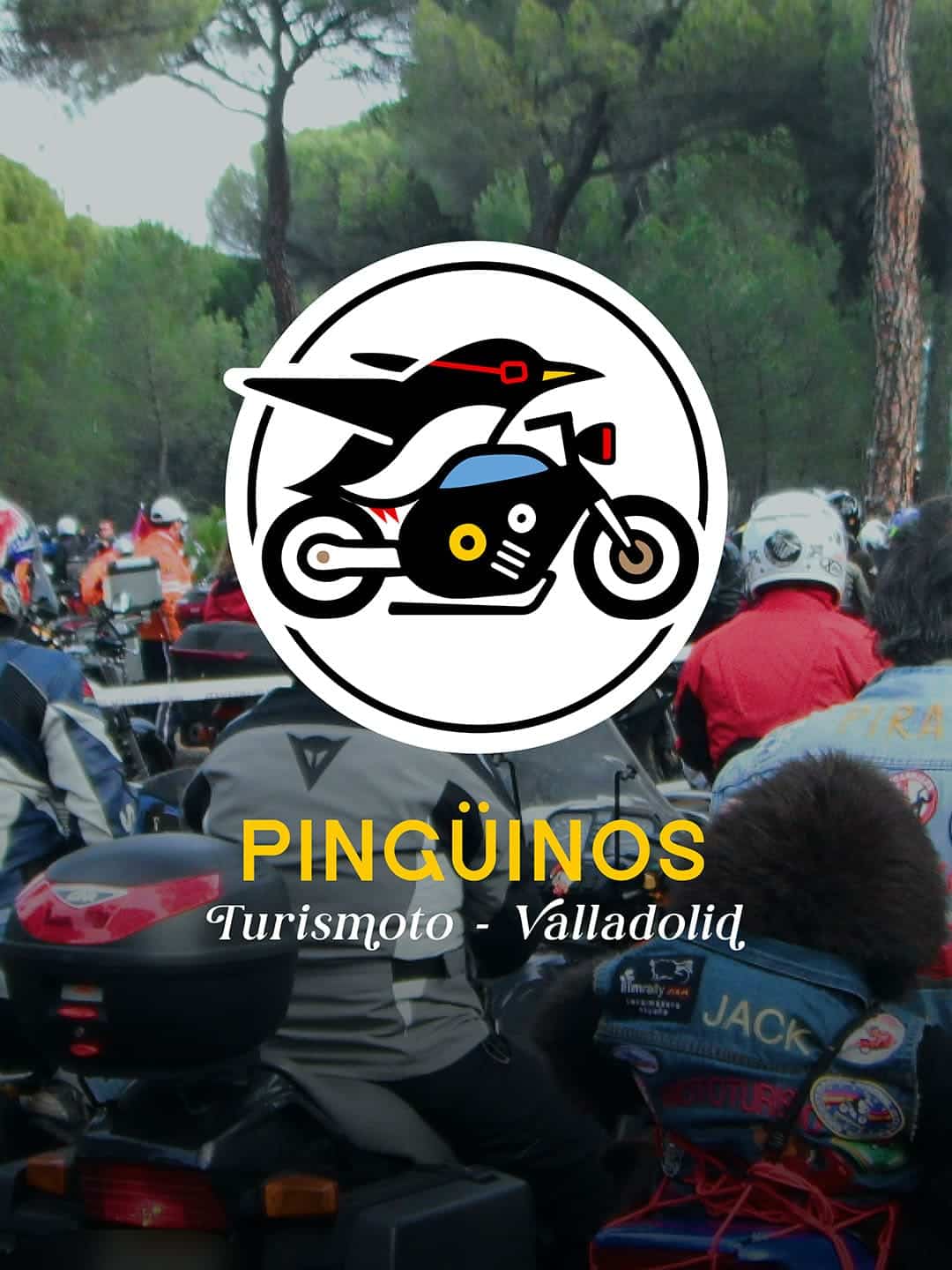 Propuesta de rediseño de logotipo realizado para la marca y evento motero Pingüinos Valladolid.